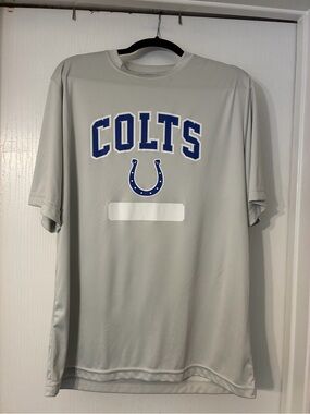 Indianapolis Colts Grey Men’s Performance Short-Sleeve Tee Size L